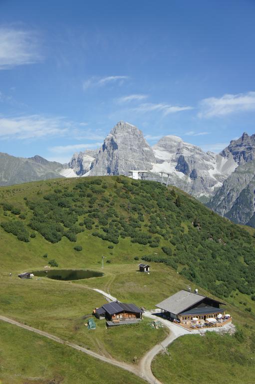 Готель Berggasthaus Edelweisshutte Ladurns Fleres Екстер'єр фото